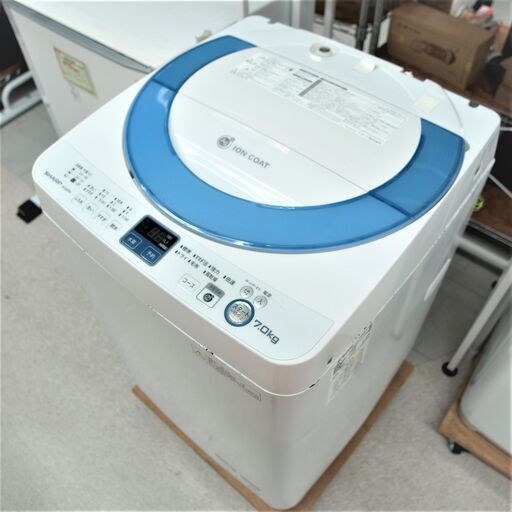 USED　シャープ　7kg　洗濯機　ES-GE70N