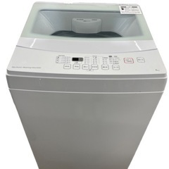 GM54【クリーニング済】ニトリ 2019年製 6kg 全自動洗濯機 保証付き 