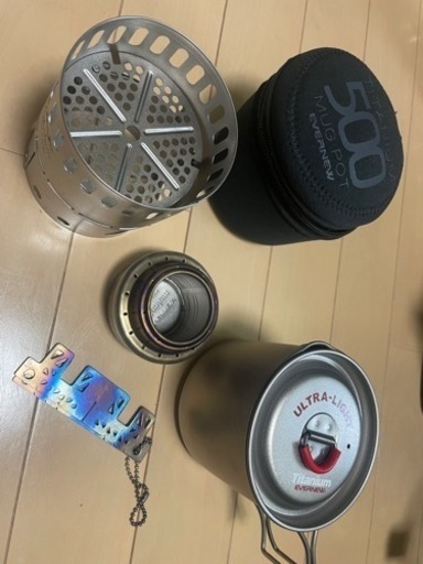 エバニュー  チタンマグポット500セット