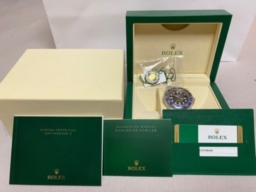 ROLEX【ロレックス未使用品】 116710BLNR GMTマスター2