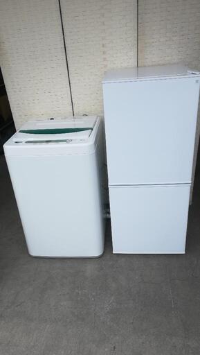 セット132⭐2020年製セット⭐配送と設置は無料サービス⭐ニトリ冷蔵庫106L＋ヤマダセレクト洗濯機4.5kg