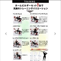 ベンチプレス　ホームビルダーセット　100kg