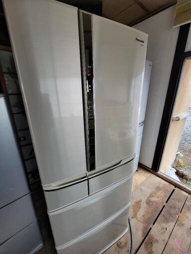 パナソニック 6ドア 冷凍冷蔵庫 2009年式 470L 動作確認済 - キッチン家電