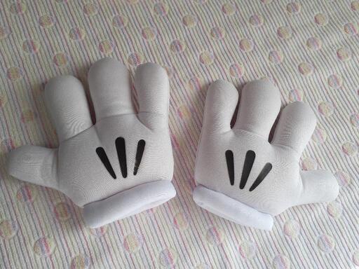 ミッキーマウスの手袋 大地のパパ 相模大野の小物 手袋 の中古 古着あげます 譲ります ジモティーで不用品の処分