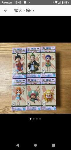 【新品】ワンピース ワノ国　ワーコレ　フィギュア6点セット‼️