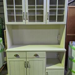 0213-1 食器棚 ニトリ キッチンボード(ミランダ2 120...