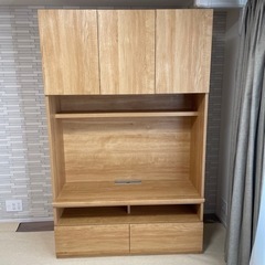 テレビボード　ポルテ 120TV LBR ニトリ