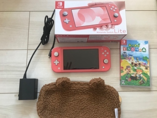 任天堂　Nintendo スイッチライト　あつまれどうぶつの森　セット