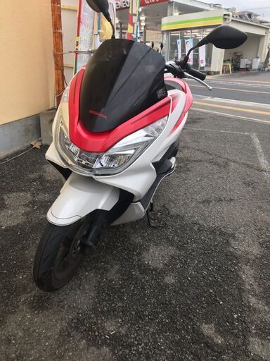 実動　PCX125 Special Edition　JF56ホワイトレッド　限定車5736Km