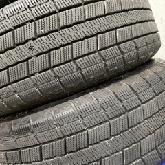 215/50R17 7.5J 6穴 アルミホイール ＋スタッドレス付き ハイエース、キャラバン、ランクル、ハイラックス