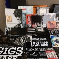 【取引決定済み】氷室京介・BOØWY グッズ計36点以上DVD,CD,カレンダーなど