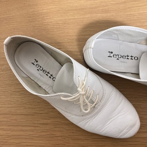repettoドレスシューズ白　38