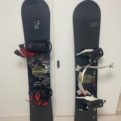 破格にしました。一度使用スノボ。2枚18000円