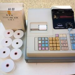 ☆カシオ CASIO CE-2200-V 電子レジスター◆ロール...