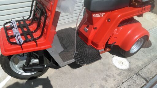 ジャイロX（新車から5千キロ）後期4ST車