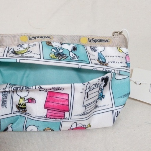 新品未使用 レスポートサック Lesportsac スヌーピー ポーチ ちび 気賀の生活雑貨の中古あげます 譲ります ジモティーで不用品の処分