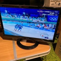 SHARP 液晶カラーテレビ　LC-19K40 リモコンのみジャ...