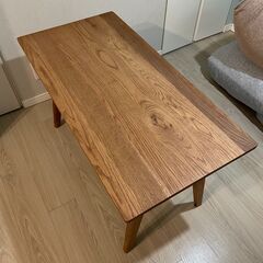 【極美品】unico ADDAY カフェテーブル W1000 中古】unico ADDAY カフェテーブル W1000