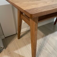 中古】unico ADDAY カフェテーブル W1000