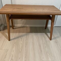 中古】unico ADDAY カフェテーブル W1000