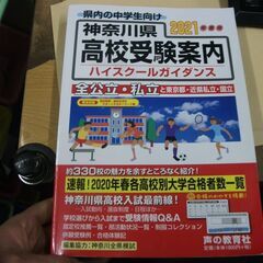 神奈川県高校受験案内 2021年度用