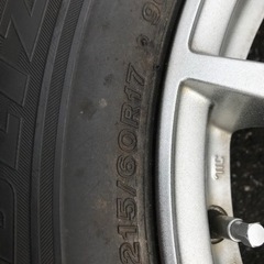 215-60-17 タイヤ　アルミホイール4本セット