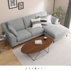 Nポケット A15 ニトリ ソファー 中古 ヘッドレスト カウチソファー