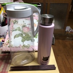 麦茶ポット　冷製水筒　客用箸