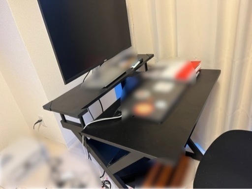 PCデスク ブラック 美品 幅70