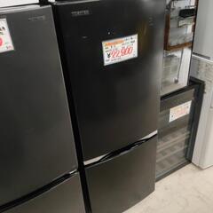 □中古品 TOSHIBA 東芝 153L冷蔵庫 GR-S15BS(K) 2021年製 ブラック ◎