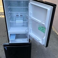 ⑭【税込み】三菱 146L 2ドア冷蔵庫 MR-P15D ブラック 19年製【PayPay