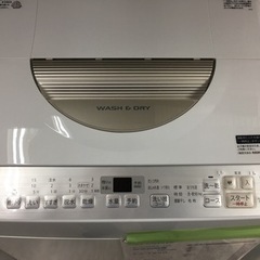 シャープ 5.5キロ洗濯乾燥機 2017年製