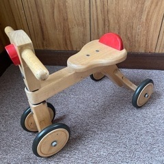 【ネット決済】木製三輪車