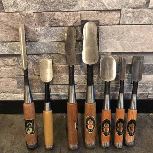 【中古】のみ勝 5本 弥作 1本 他1本 大工セット 中古】のみ勝 5本 弥作 1本 他1本 大工セット