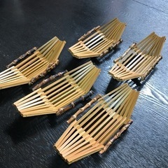竹のおしぼり皿