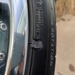 アミスタット 19インチ 8J ＋ タイヤ　245/45/19（NITTO）