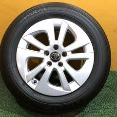 No.700　トヨタ 50系プリウス純正ホイール 15インチ 5穴 PCD100　トーヨー タイヤ 195/65R15　4本セット