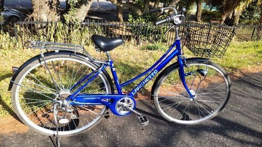 LARGHETTO(ラルゲッタ)［外装6段変速］［27インチ］［後カゴ取付可能］［パンクに強い］ LARGHETTO(ラルゲッタ)［外装6段変速］［27インチ］［後カゴ取付可能