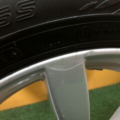 No.703　ダンロップ EC202　タイヤ 2019年製 155/65R14　スズキ純正ホイール 4穴 PCD100　4本セット