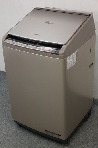 日立　全自動洗濯乾燥機　ビートウォッシュ　BW-D10WV 10/5.5㎏ 2016年製 HITACHI 洗濯機 中古家電 店頭引取歓迎 R5159)