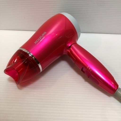 #6076 コイズミ ヘアドライヤー マイナスイオン 海外対応 KDD-0017