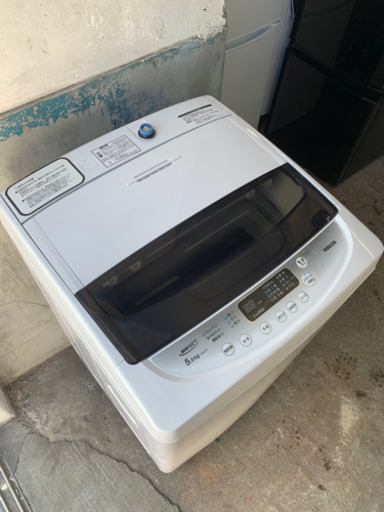 セール中 札幌市内配送料込1万円 19年製 山善 5.0kg 全自動洗濯機 YWMA-50