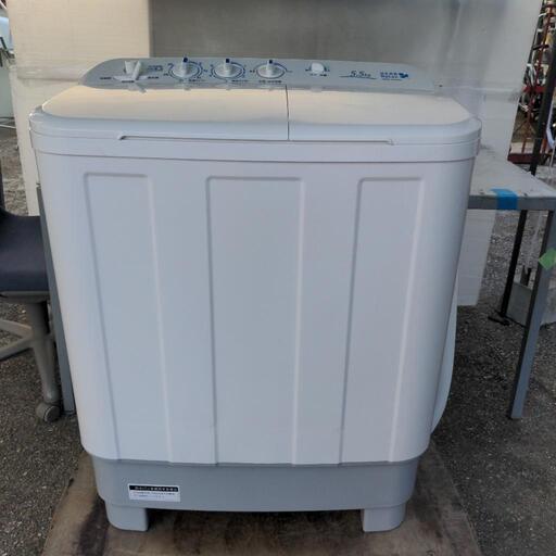 YAMADA　二槽式電気洗濯機　5.5キロ　YWM-TT55G1　2019年式