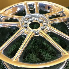 No.704　17インチ　メッキホイール　17×7JJ　オフセット＋50　5穴　PCD100/114.3　4本セット