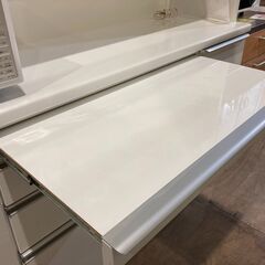 【愛品館市原店】松田家具スライド式カウンター搭載キッチンボード【愛市IKB】