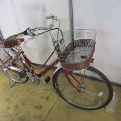 B747　限定特価　整備済み★ブリヂストン　カジュナ　赤茶★ 中古自転車 【26インチ 】