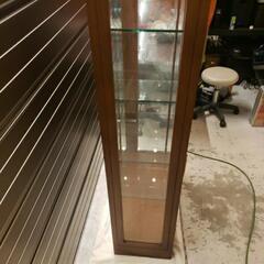 カリモク Domani ドマーニ モーガントン ガラスキャビネット 飾り棚ガラスケース 