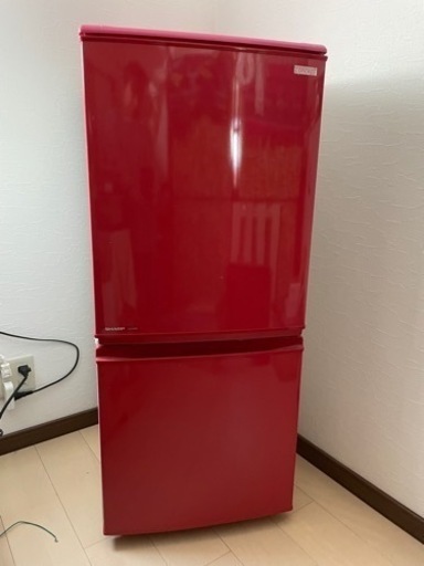 小型冷凍冷蔵庫SHARP SJ-14RC-R