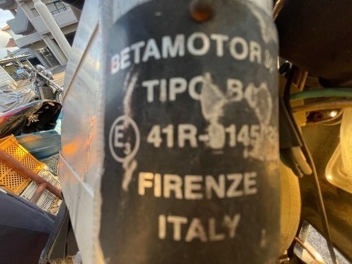 トライアルバイク BETA B4？ 不動車 絶版車 部品取り トライアルバイク BETA B4？ 不動車 絶版車 部品取り