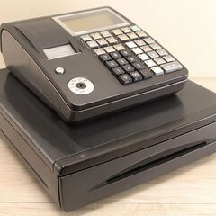 CASIO カシオ 電子レジスター NL-300 鍵付き ブラック (J1024kwxY)